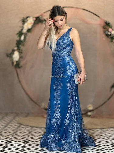 Vestido LIA azul | Swagstore