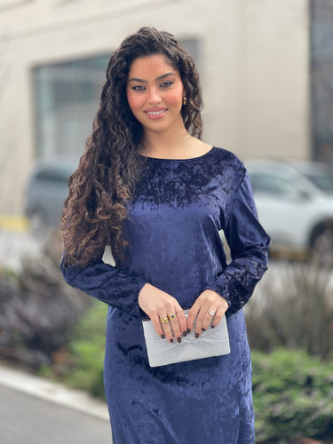 Vestido Ester azul