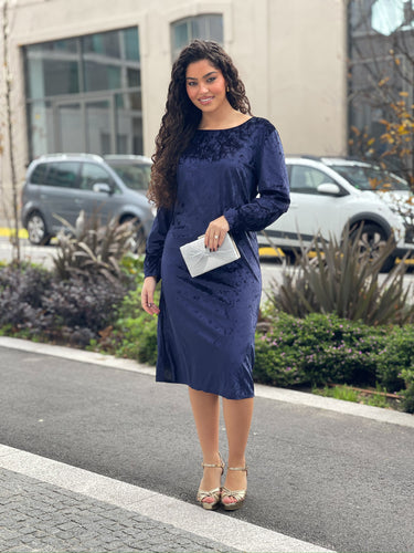Vestido Ester azul
