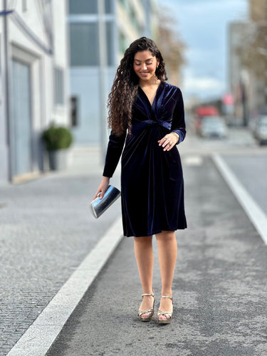 Vestido cloe azul navy
