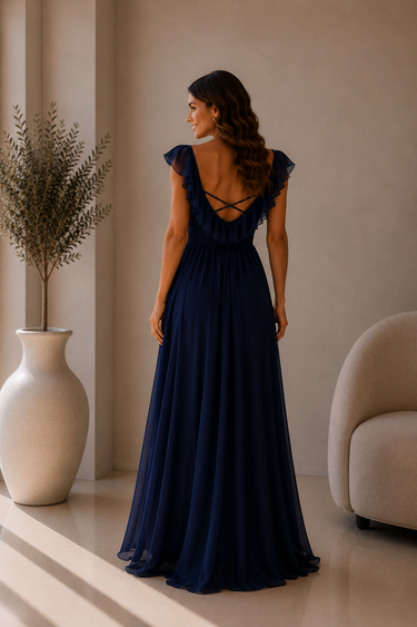Vestido Raquel azul
