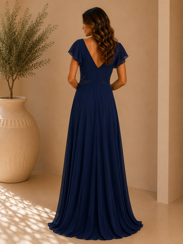 Vestido Tyra azul navy