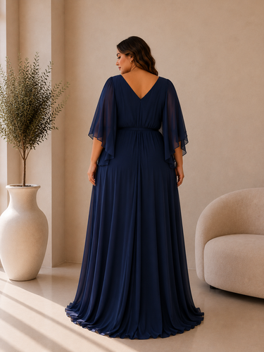 Vestido Juliana Navy Xl