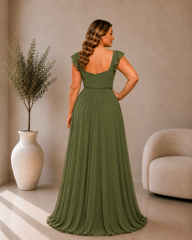 Vestido Hope XL verde olive