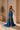 vestido Gisele azul petrÓleo