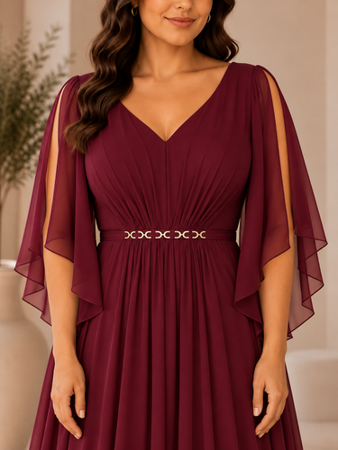 Vestido Juliana XL Bordeaux