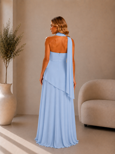 Vestido Alexa azul claro
