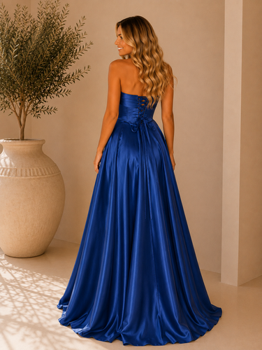 Vestido Catarina azulão