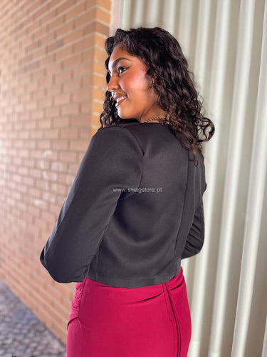Roupa feminina Bolero basic PRETO | Swagstore