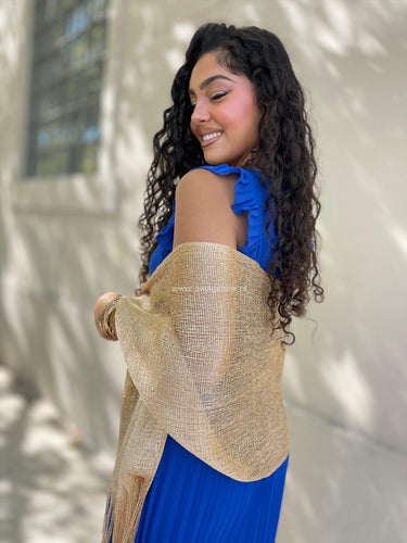 Echarpe dourada