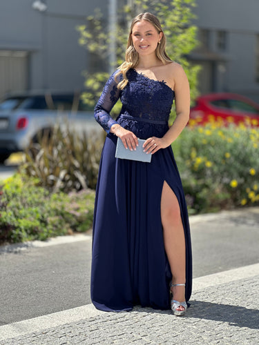 Vestido DALILA AZUL navy
