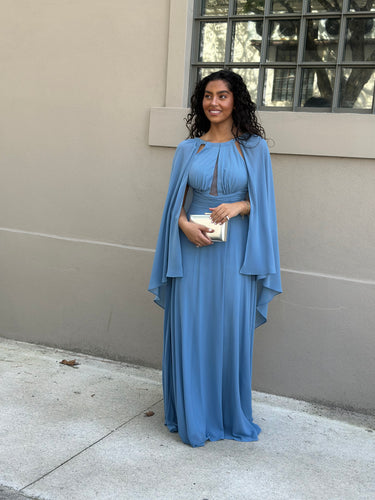 Vestido Camila azul claro