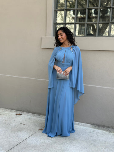 Vestido Camila azul claro