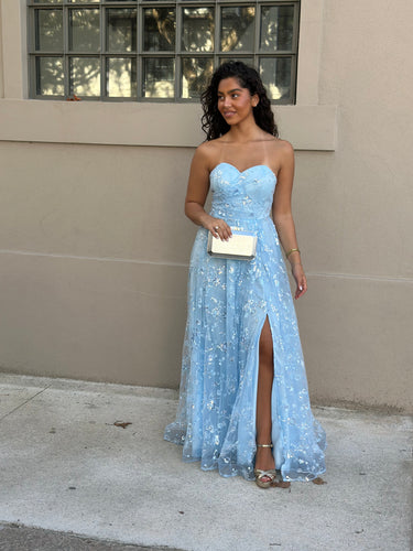 Vestido Isis azul claro