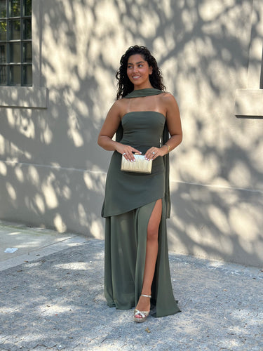 Vestido Madison verde olive