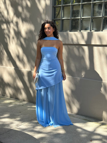 Vestido Madison azul claro