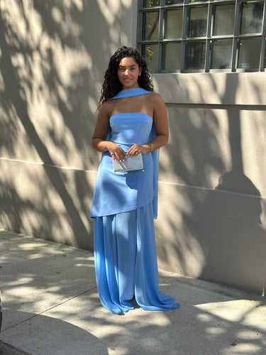Vestido Madison azul claro