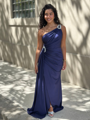 Vestido Vénus azul