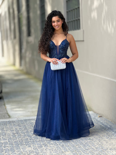Vestido Isabel azul