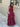 Vestido Alicia Bordeaux
