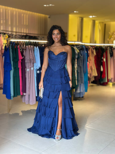 Vestido Dayana azul