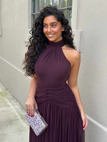 Vestido Noa ameixa