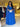Vestido Brenda Azul Royal - SwagStore