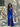 Vestido Wanda azul royal