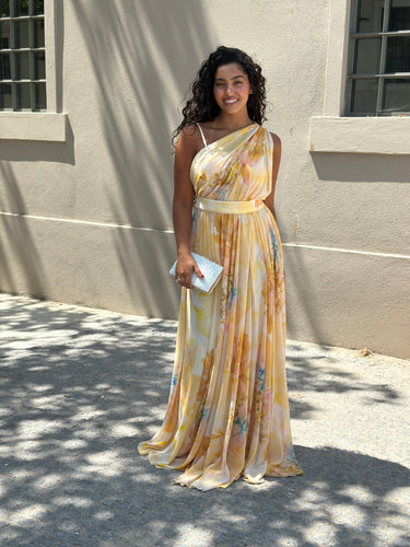 Vestido Orquídea amarelo