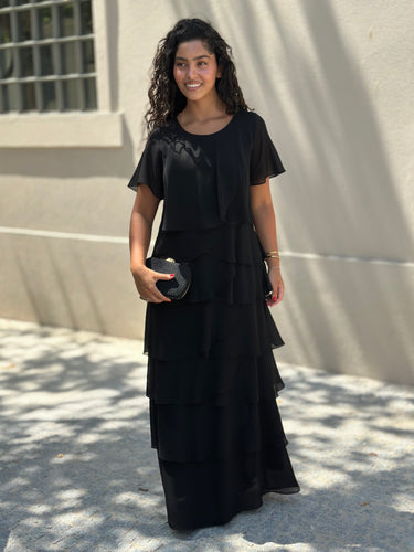 Vestido Marly preto, fotografia principal