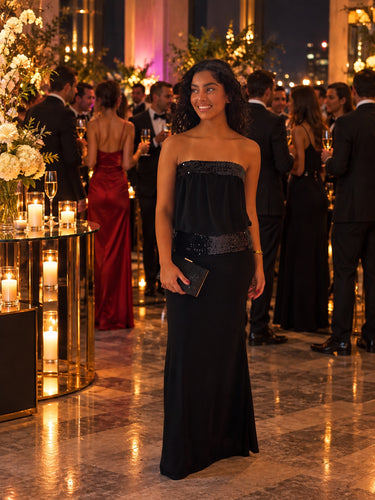 Vestido Becky preto