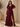 Vestido Rebeca XL bordeaux
