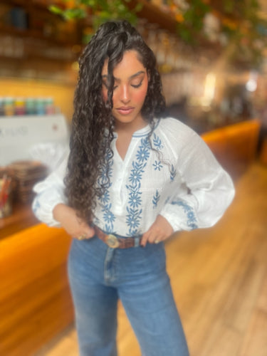 Blusa bohemia