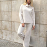 Roupa feminina Conjunto botôes branco | Iconik592
