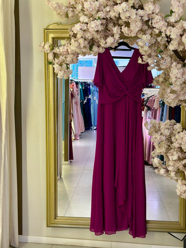 Vestido Rebeca XL rosa malva