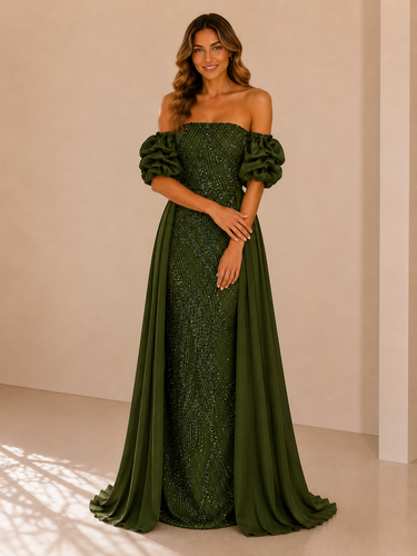 Vestido Gabriela verde kaki