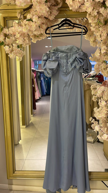 Vestido Gabriela azul claro