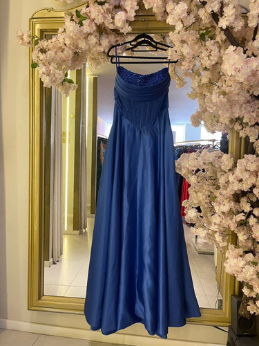 Vestido Catarina azulão