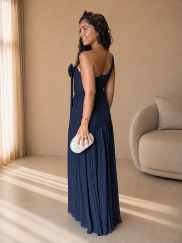 Vestido jade azul
