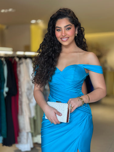 Luana azul turquesa