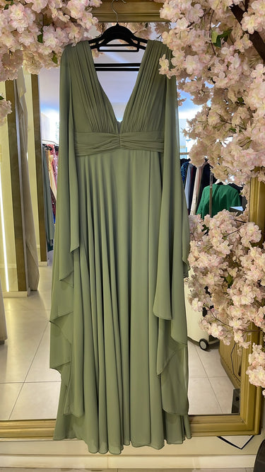 Vestido hanna XL verde olive