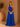 Vestido Wanda azul royal