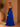 Vestido Wanda azul royal
