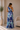Vestido Orquídea azul navy