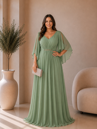 Vestido Juliana XL verde olive