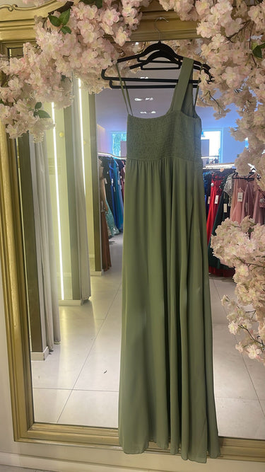 Vestido Wanda verde olive