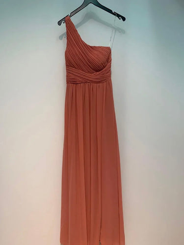 Vestido Wanda terracota