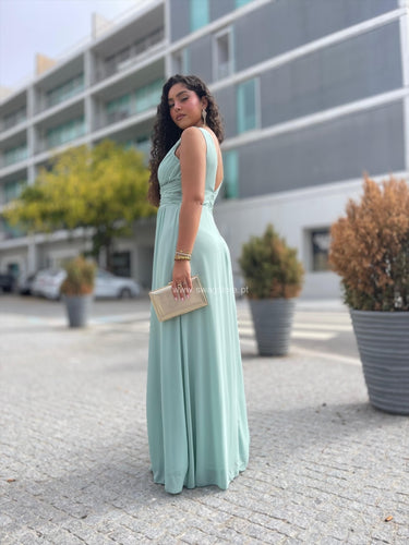 Vestido Bless XL verde-sálvia, imagem adicional 4