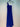 Vestido Wanda azul royal
