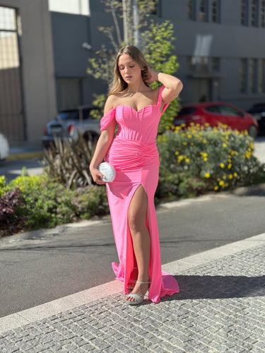 VESTIDO JANINE ROSA